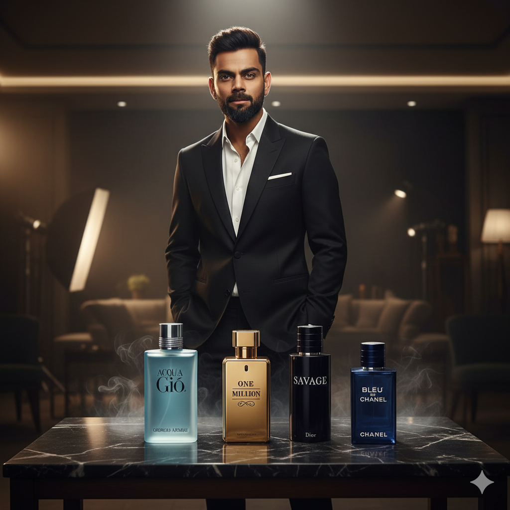 Which Perfume Virat Kohli Use